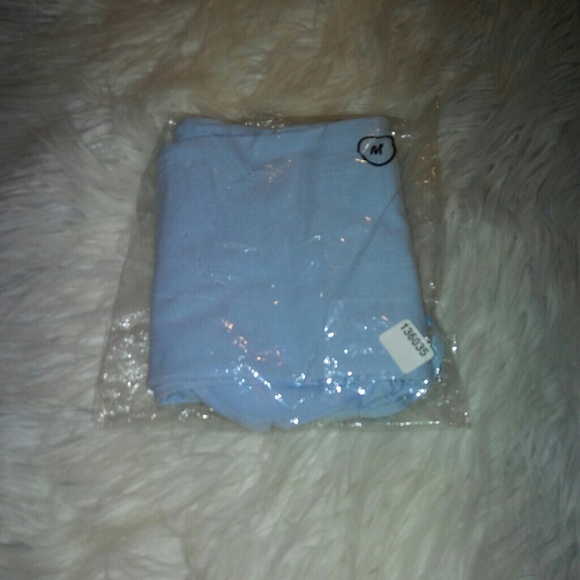 New Baby Blue Casual Crop Pants - Picture 7 of 8